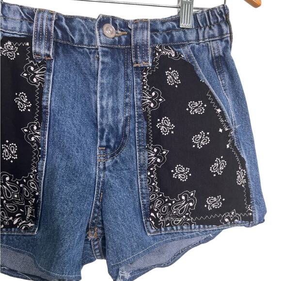 BDG Jean Denim Skate Patch Jean Shorts Size 27 - Picture 4 of 10